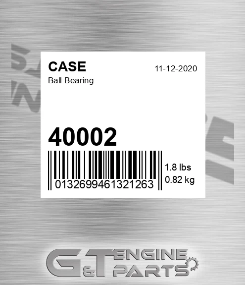 40002 CASE Ball Bearing