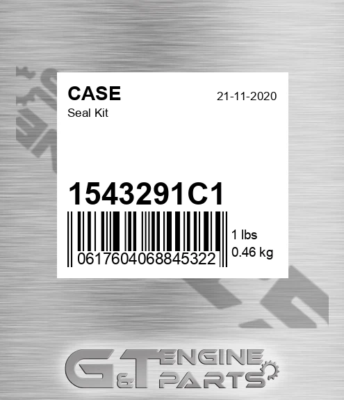 1543291C1 CASE Seal Kit