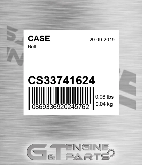 CS33741624 Bolt