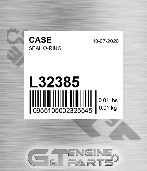 L32385 Seal O-ring