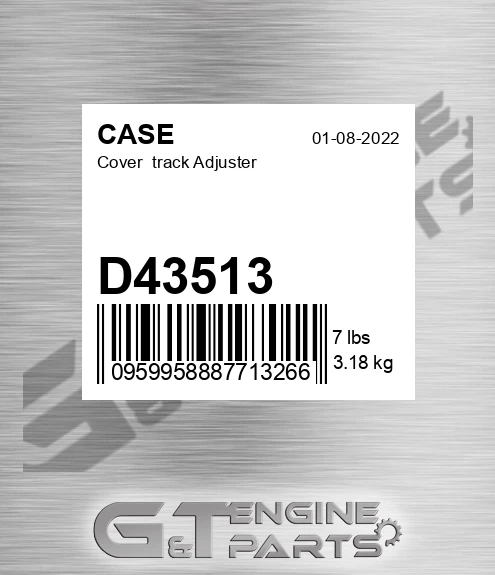 D43513 Cover Track Adjuster
