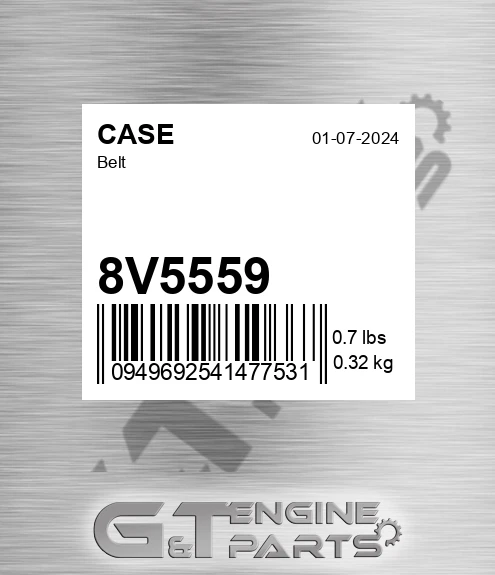 8V5559 CASE Belt