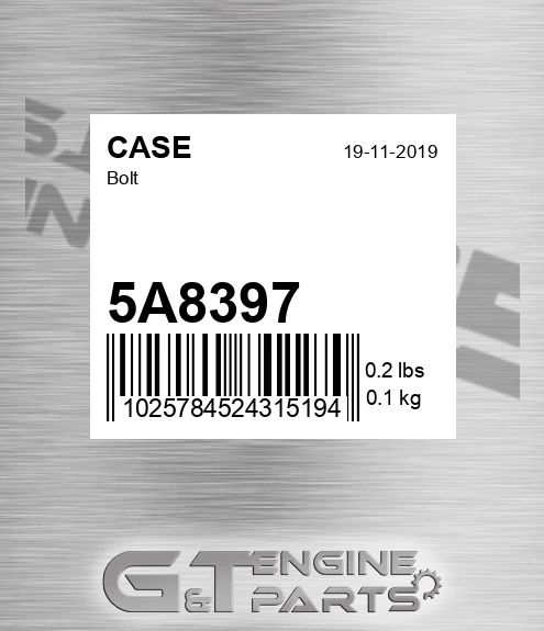 5A8397 Bolt
