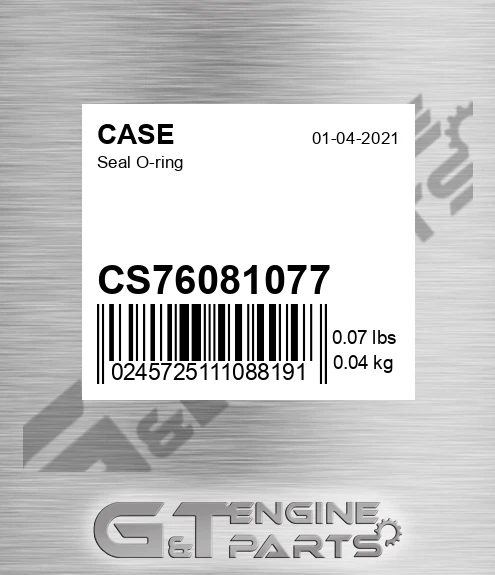 CS76081077 Seal O-ring