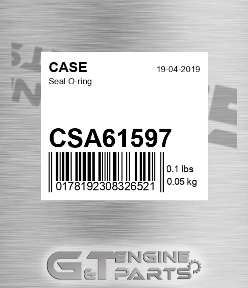 CSA61597 Seal O-ring