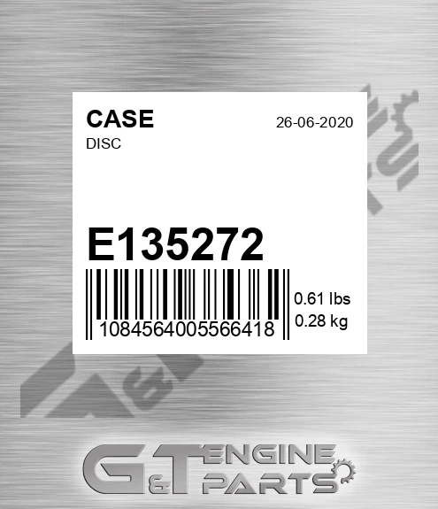 E135272 Disc