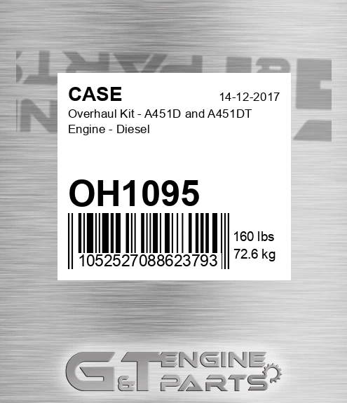 OH1095 Overhaul Kit - A451d And A451dt Engine - Diesel