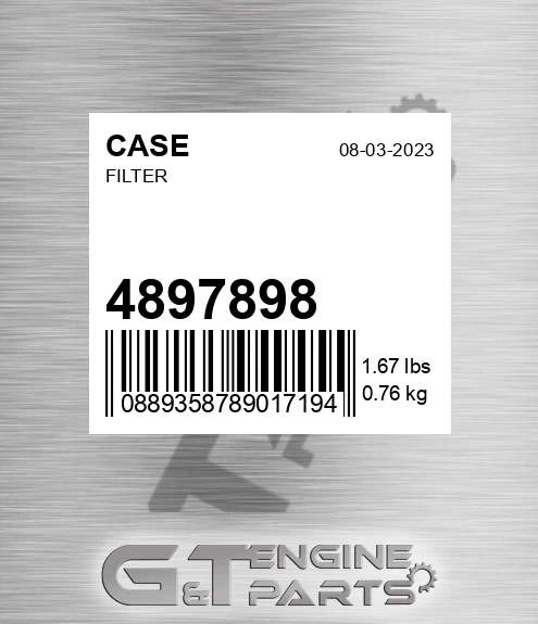 4897898 CASE Filter