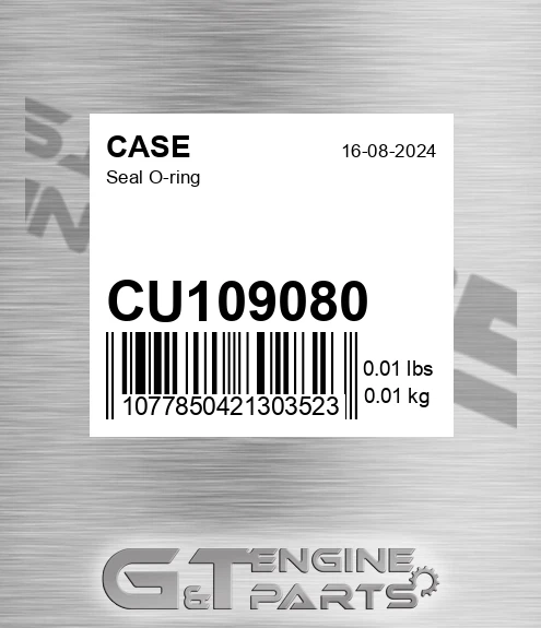 CU109080 Seal O-ring