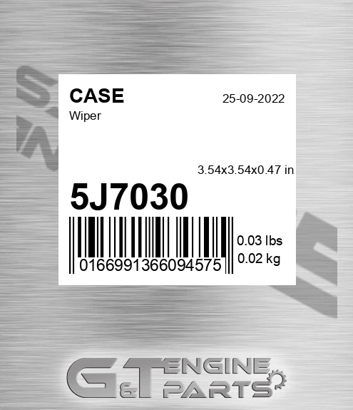 5J7030 Wiper