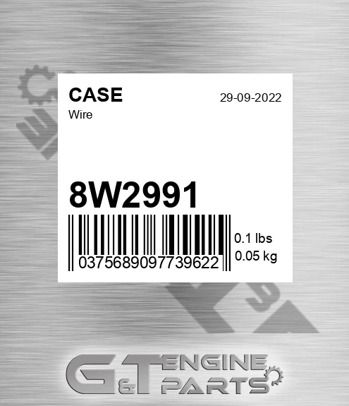 8W2991 CASE Wire