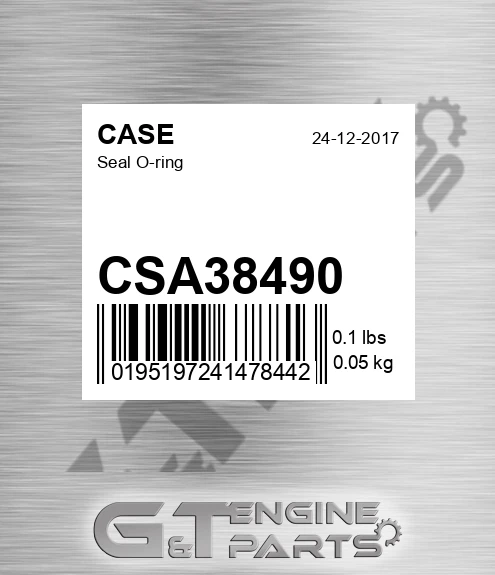 CSA38490 Seal O-ring