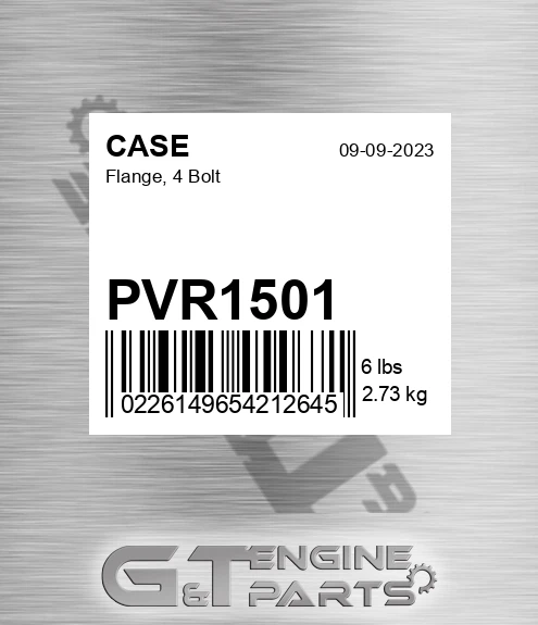 PVR1501 Flange, 4 Bolt
