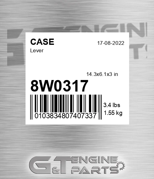 8W0317 Lever