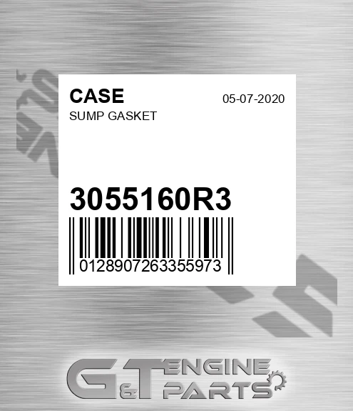 3055160R3 Sump Gasket