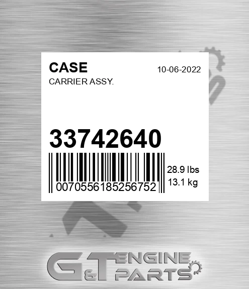 33742640 Carrier Assy.
