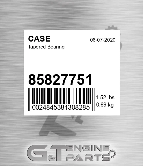 85827751 Tapered Bearing