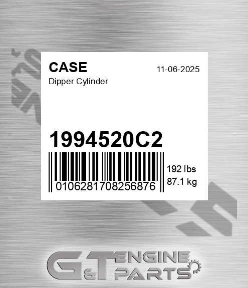 1994520C2 CASE Dipper Cylinder