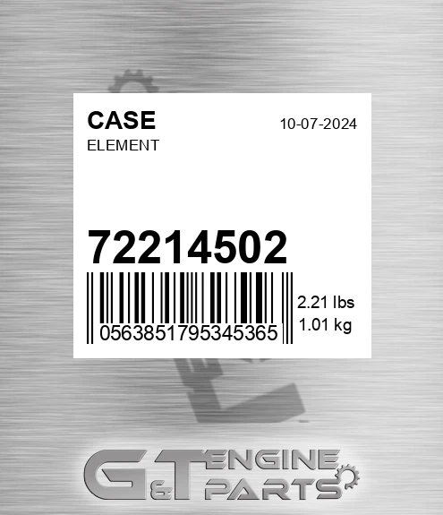 72214502 CASE Element