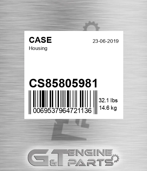 CS85805981 Housing