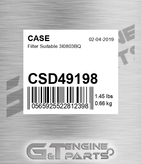 CSD49198 Filter Suitable 3i0803bq