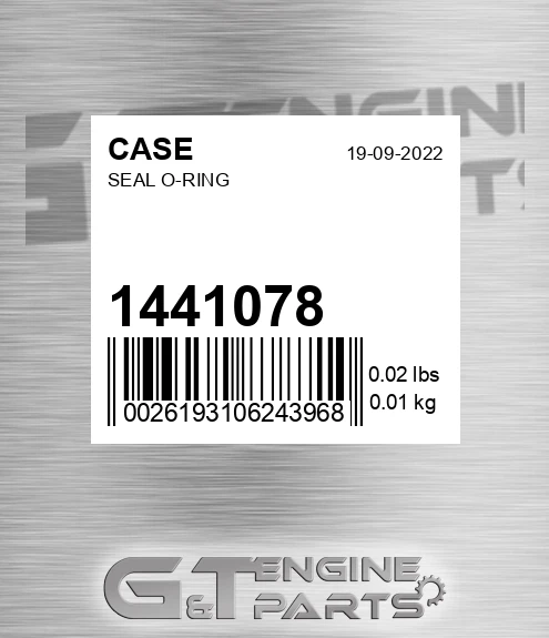 1441078 Seal O-ring