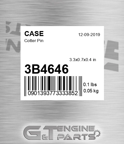 3B4646 CASE Cotter Pin
