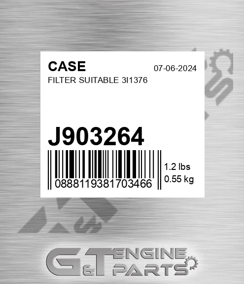 J903264 Filter Suitable 3i1376