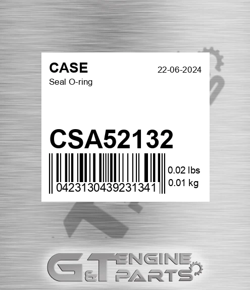 CSA52132 Seal O-ring