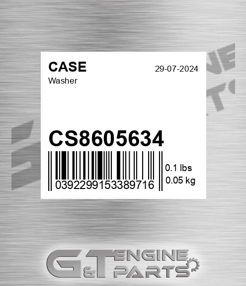 CS8605634 Washer