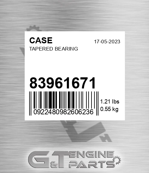 83961671 Tapered Bearing