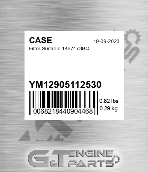 YM12905112530 Filter Suitable 1467473bq