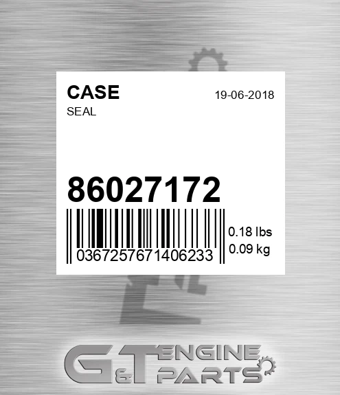 86027172 Seal