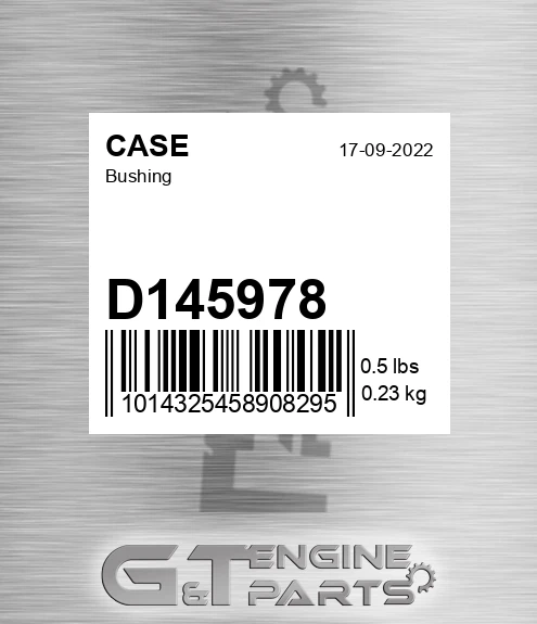 D145978 CASE Bushing