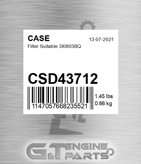 CSD43712 Filter Suitable 3i0803bq