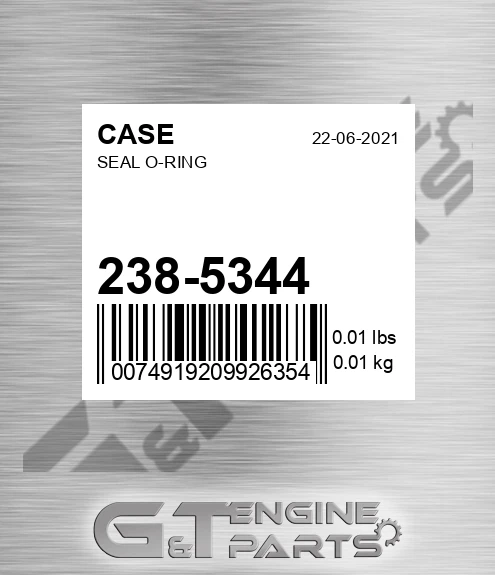 238-5344 Seal O-ring