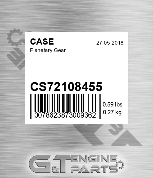 CS72108455 Planetary Gear