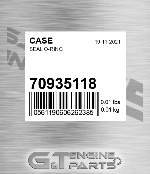 70935118 Seal O-ring