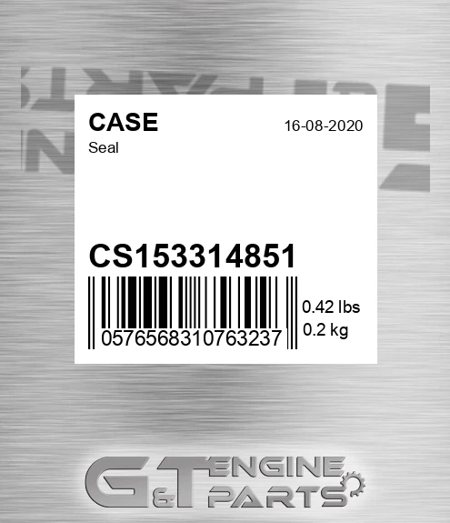 CS153314851 CASE Seal