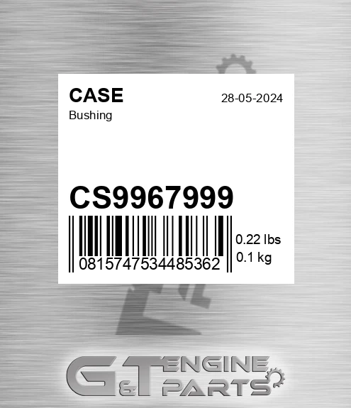 CS9967999 Bushing