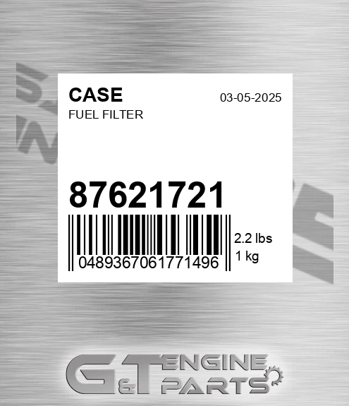 87621721 Fuel Filter