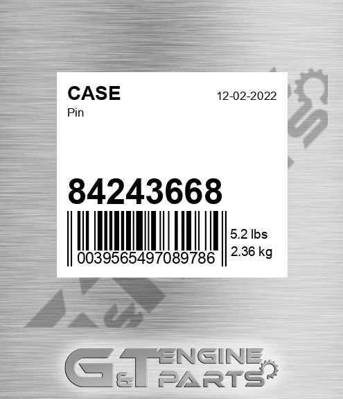 84243668 Pin