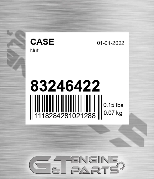83246422 CASE Nut