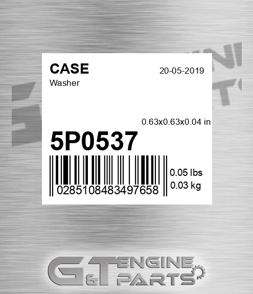 5P0537 Washer