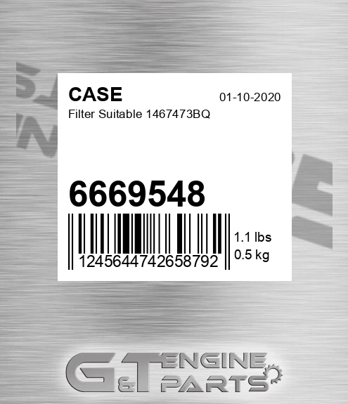 6669548 Filter Suitable 1467473bq