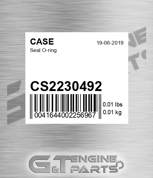 CS2230492 Seal O-ring