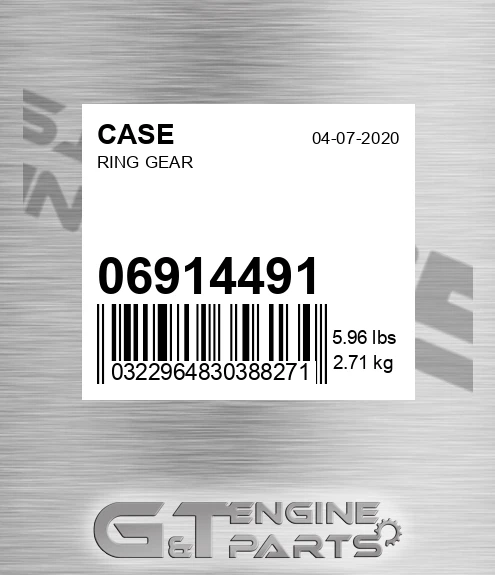 06914491 Ring Gear
