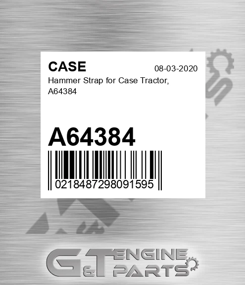 A64384 CASE Hammer Strap For Case Tractor,