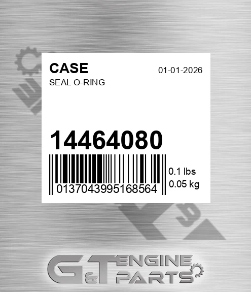 14464080 CASE Seal O-ring