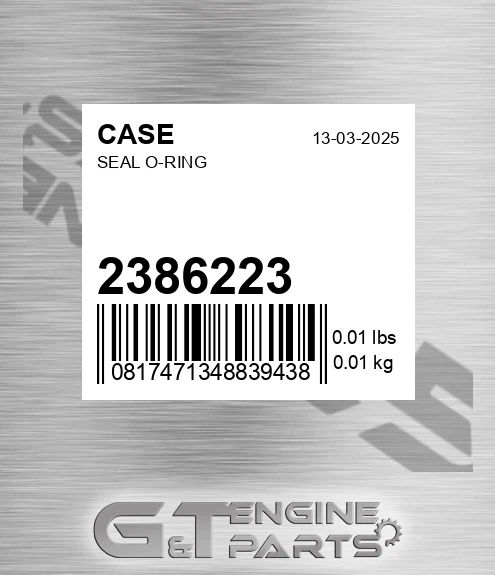 238-6223 Seal O-ring